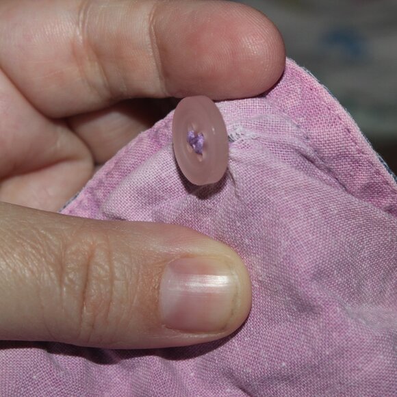 Girls Vintage Popsicle Acid Wash Pleated Front Overalls Denim Jeans Floral sz 4 - Picture 11 of 12